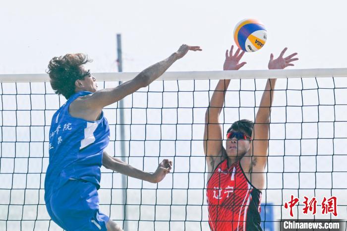 海口假日海滩承载2024年全国沙滩排球巡回赛总决